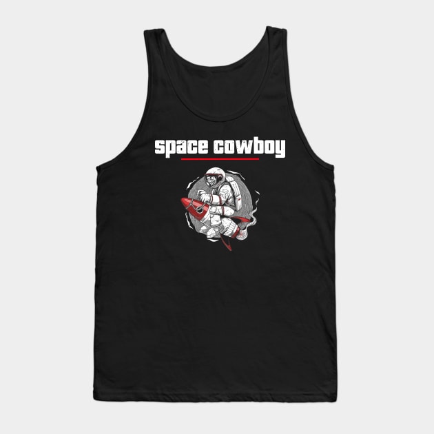 Space Cowboy Tank Top by Samuel Tee